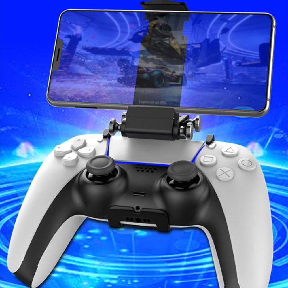 IPEGA PG-P5005 Cell Phone Stand for PS5 Gamepad Game Controller Mount Hand Grip Smartphone Clip Holder IPEGA PG-P5005 Cell Phone Stand for PS5 Gamepad Game Controller Mount Hand Grip Smartphone Clip Holder